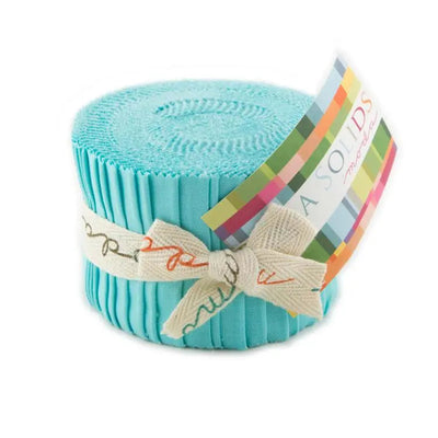 Rollos de Gelatina Junior Bella Solids Aqua Azul