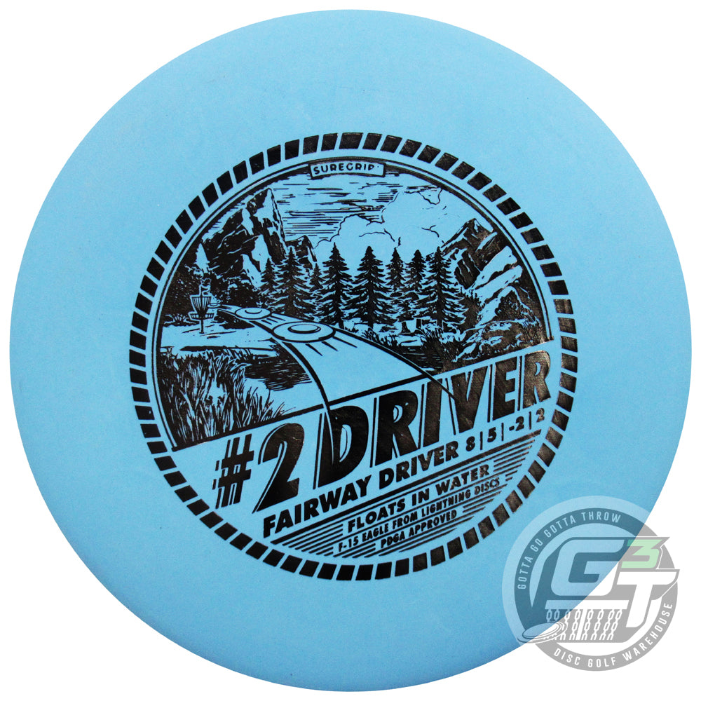 Lightning Ultra Soft Grip #2 Fairway Driver Golf Disc - Korvel