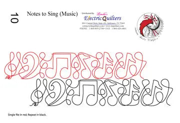 Notes To Sing Pantograph by Linda V. Taylor