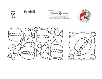 Pantógrafo de Fútbol 164 por Linda V. Taylor