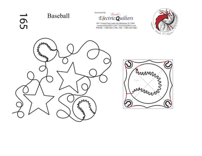 165 Pantographe de Baseball avec Blocs par Linda V. Taylor