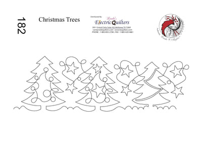 182 Pantógrafo de Árboles de Navidad por Linda V. Taylor
