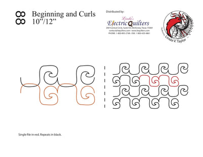 Pantógrafo 088 Beginning And Curls de Linda V. Taylor