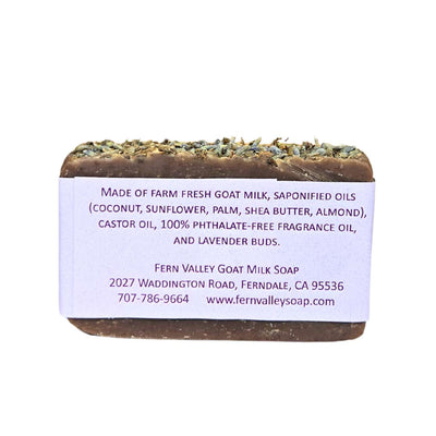 Handmade Goat Milk Soap | Lavender & Black Amber Scent