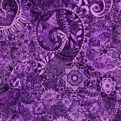 Tissu en coton large Lavender Mystique Blender