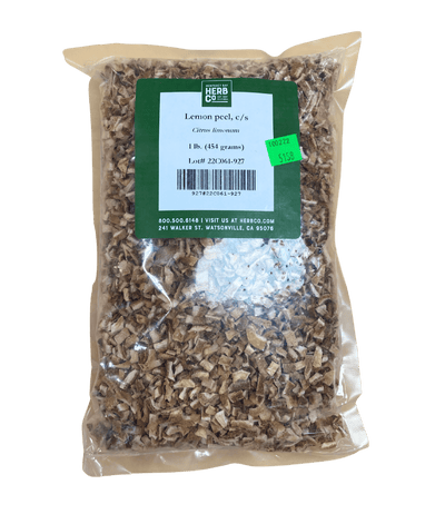 Dried Lemon Peel – Zesty Citrus Flavor for Teas & Cooking