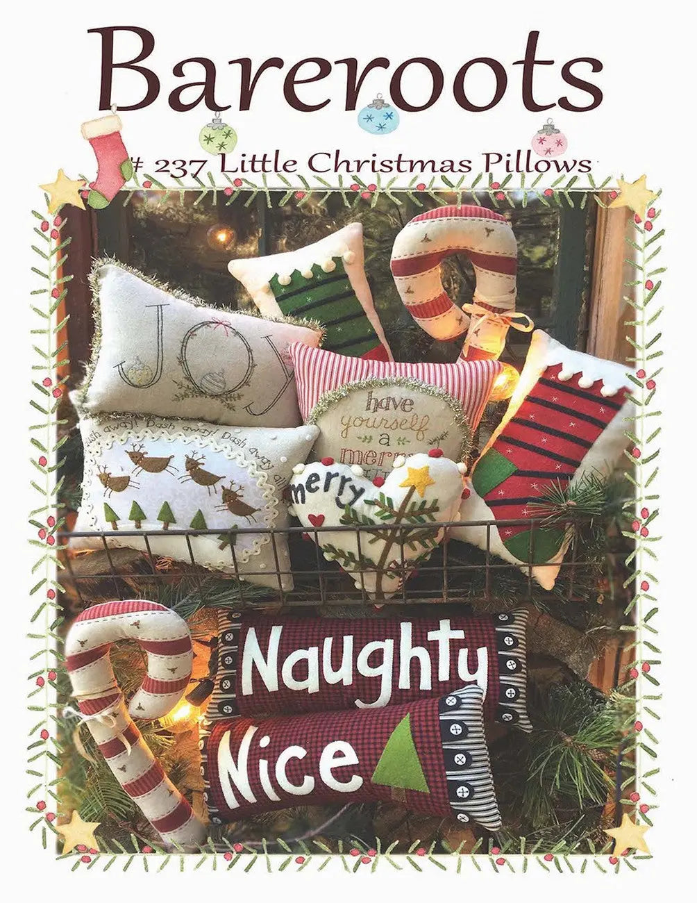 Little Christmas Pillows Sewing Pattern