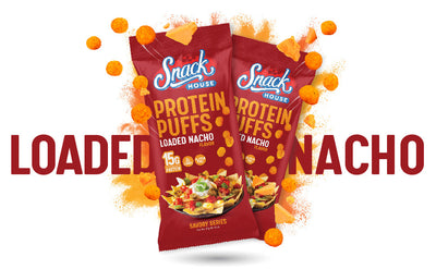 Loaded Nacho Protein Puffs – 15 g Protein, Bold Cheesy Crunch - Korvel