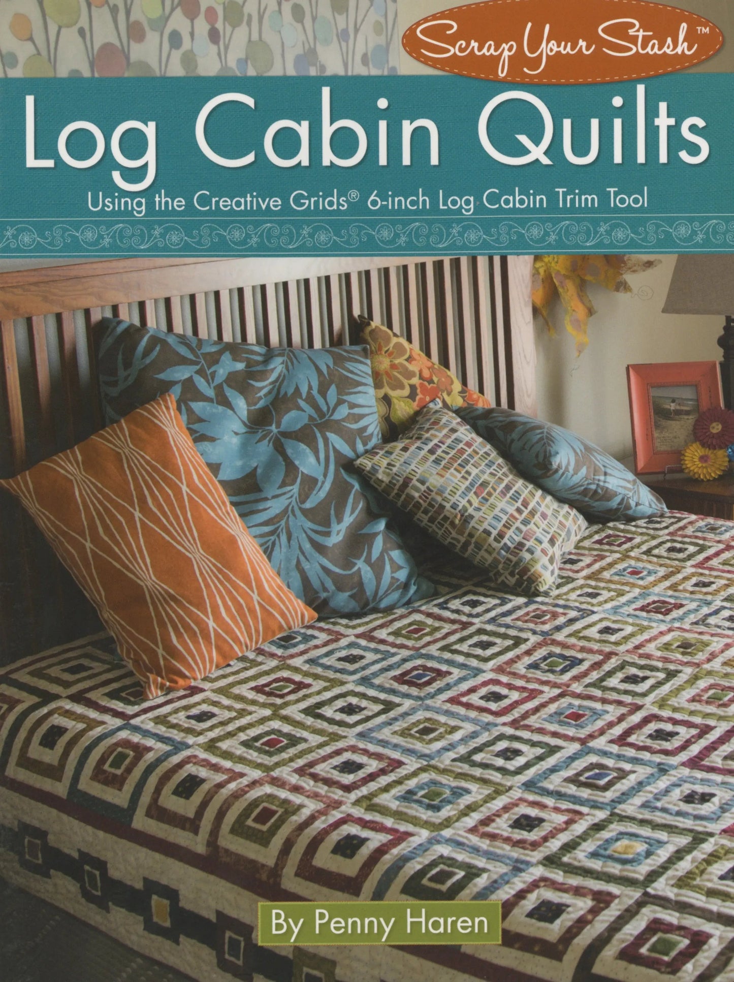 Colchas de Cabaña de Troncos por Penny Haren