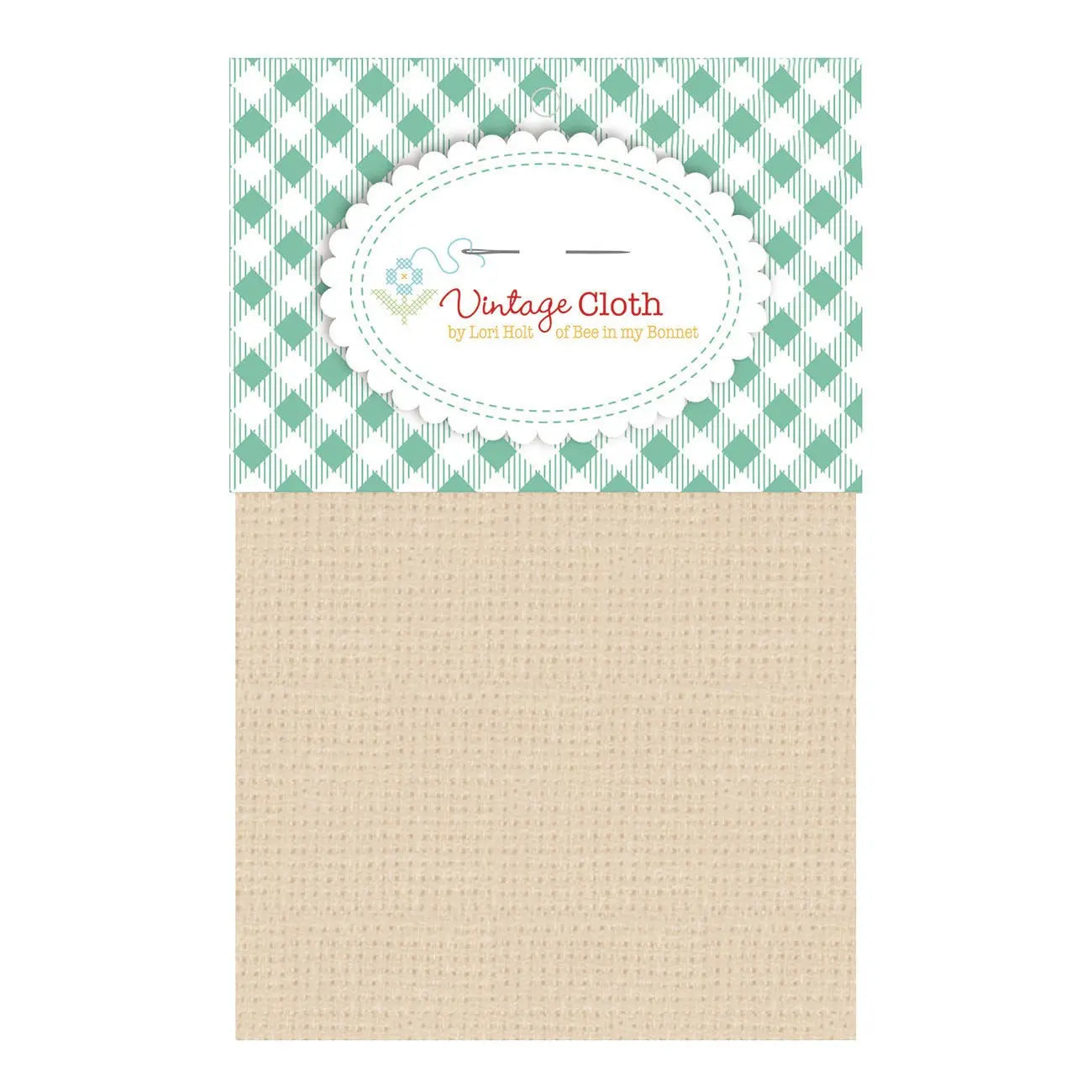 Tissu Vintage Lori Holt 17in x 17in Buttermilk