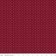 Love You Always Plants Burgundy Cotton Fabric - 43"/44" Per Yard