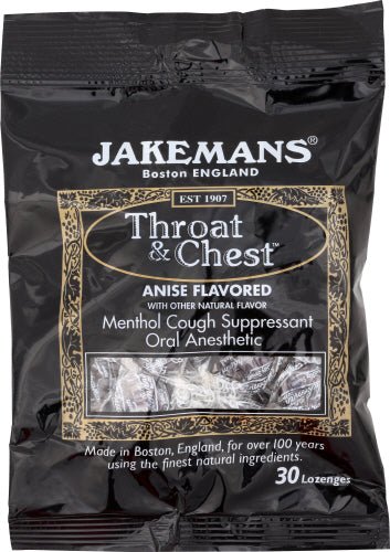 Jakemans Anise Lozenges for Throat & Cough Relief - Korvel