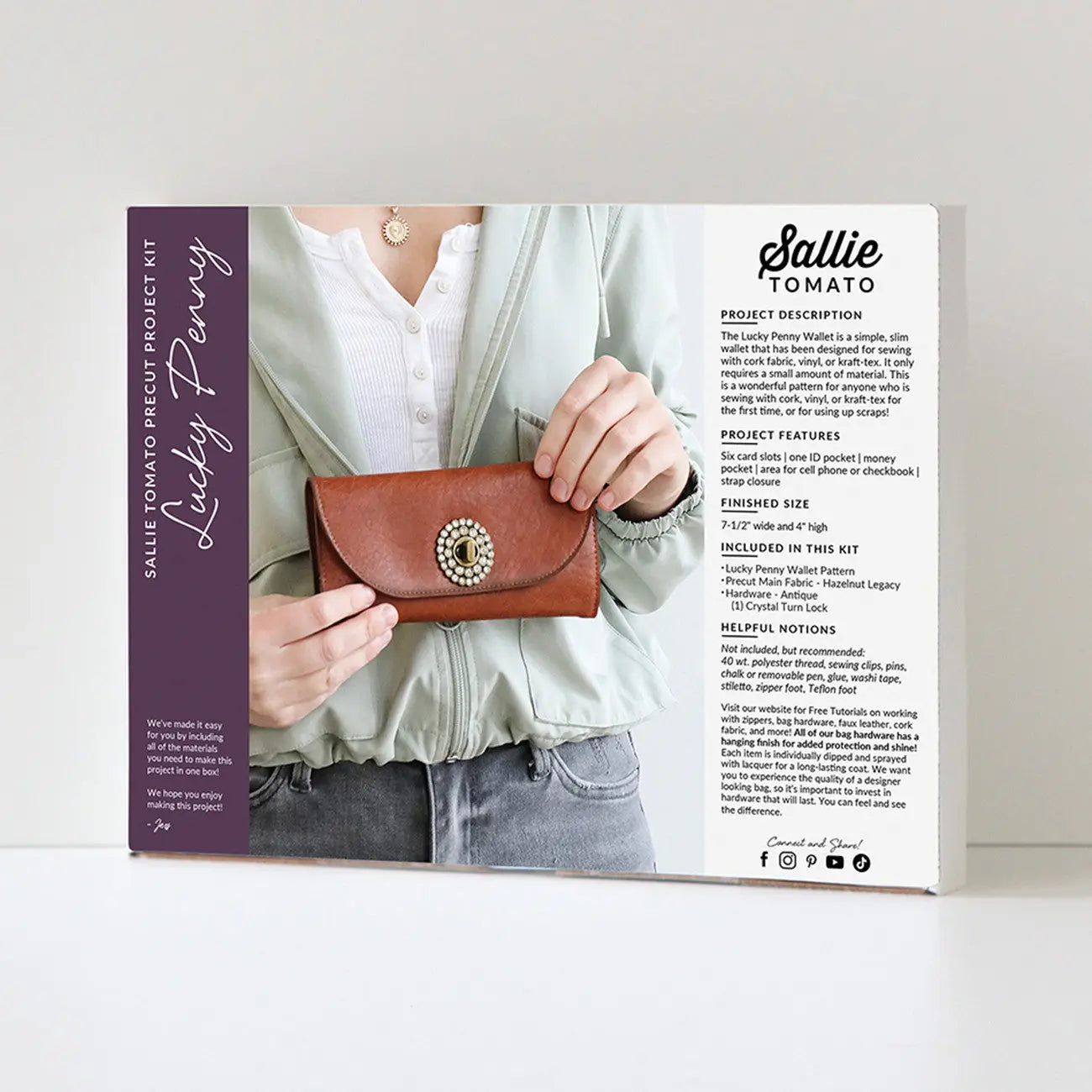 Kit de cours de portefeuille Lucky Penny
