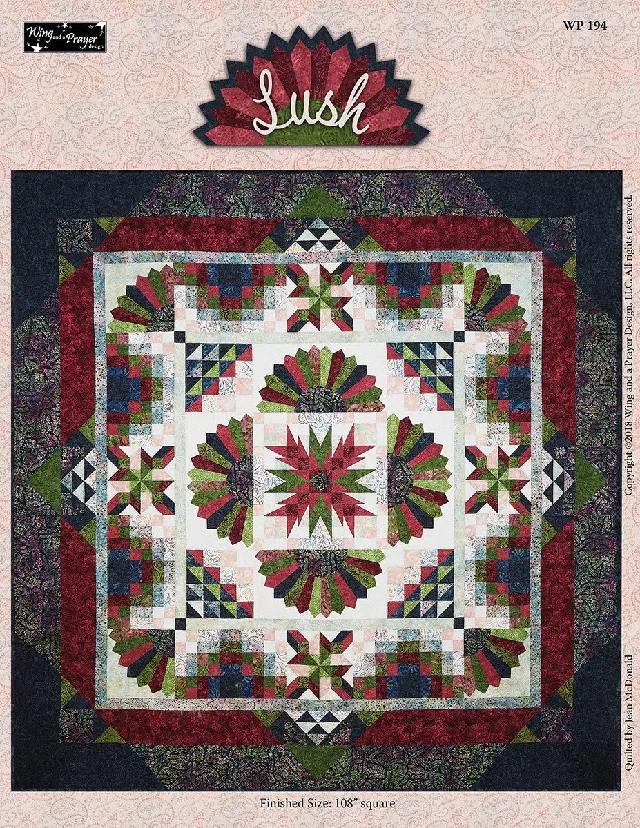 Lush Block-of-the-Month Quilt Pattern