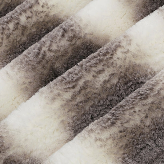 Fig Luxe Cuddle Arctic Chinchilla Fabric - 58"/60" per Yard