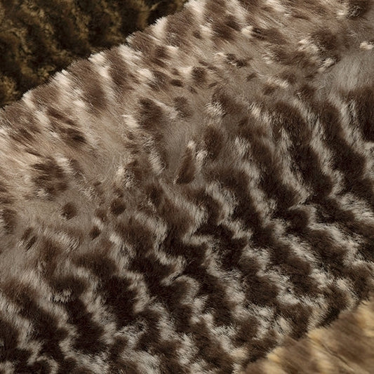 Tela Caramel Luxe Cuddle Búho Ártico - 58"/60" por Yarda
