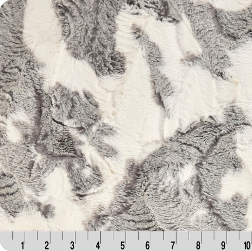 Graphite Luxe Cuddle Baby Calf Fabric - 58"/60" per yard