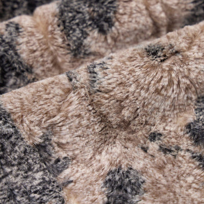 Mocha Luxe Cuddle Baby Calf Fabric - 58"/60" per Yard