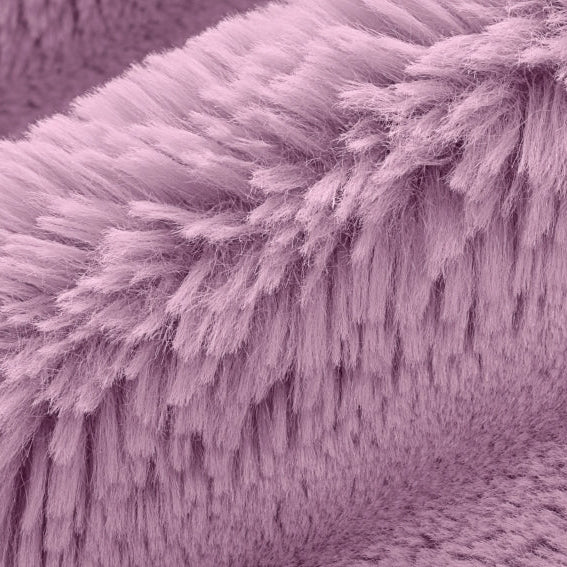 Luxe Cuddle Bunny Misty Mauve Fabric - 58"/60" Per Yard