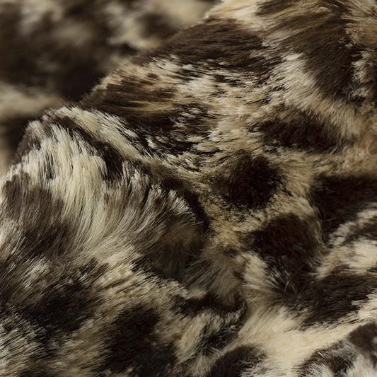 Chocolate Luxe Cuddle Cheetah Fabric - 58"/60" per Yard