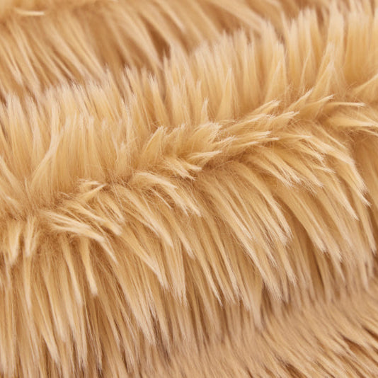 Luxe Cuddle Dreamy Camel Fabric - 58"/60" per Yard