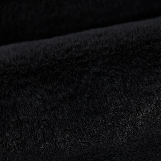 Tissu Luxe Cuddle Encore Noir 58"/60" par yard