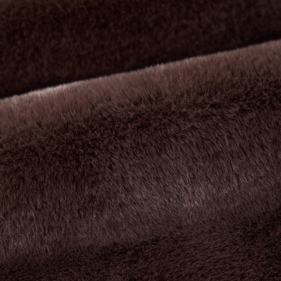 Tela Luxe Cuddle Encore Chocolate por Yarda