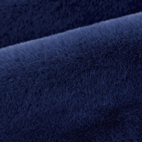Tela Luxe Cuddle Encore Navy - 58"/60" por Yarda