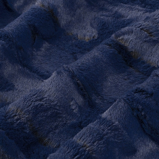 Luxe Cuddle Forest Fox Twilight Fabric - 58" Wide