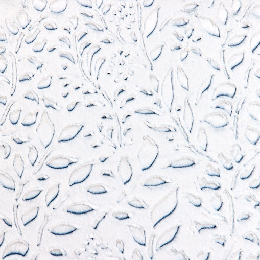 Tissu Luxe Cuddle Frosted Poppy Dark Sea - 58"/60" par Yard