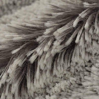 Luxe Cuddle Frosted Shaggy Graphite Fabric - 58"/60" per Yard