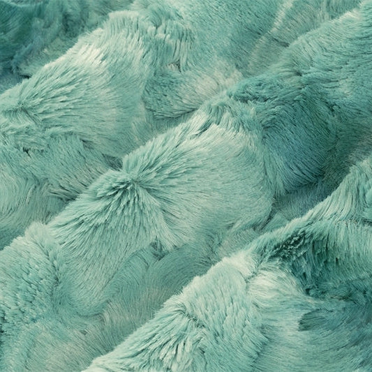 Spearmint Luxe Cuddle Galaxy Fabric - 58"/60" per Yard