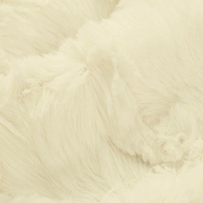Tela Luxe Cuddle Glacier Ivory - 58" de ancho