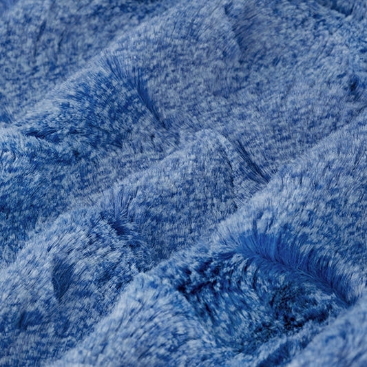 Luxe Cuddle Heather Electric 58" Fabric per Yard