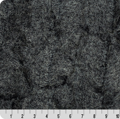 Luxe Cuddle Heather Moonbeam Fabric - Premium Plush 58"