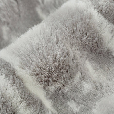 Steel Luxe Cuddle Jupiter Fabric - 58"/60" per Yard
