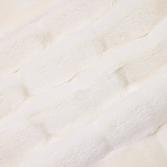 Luxe Cuddle Marbella Natural 58" Tela por Yarda