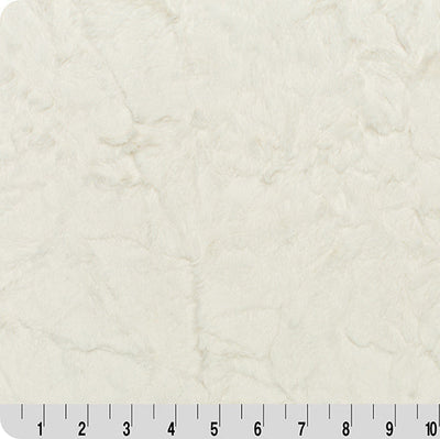 Luxe Cuddle Marble Ivory Fabric - 58" to 60" per Yard