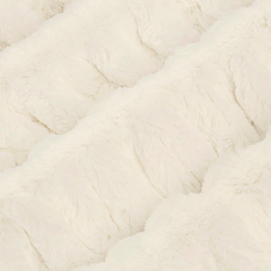 Luxe Cuddle Milan Natural 58" - 60" Fabric per Yard