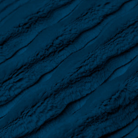 Luxe Cuddle Oceana Dark Sea 58" Fabric per Yard