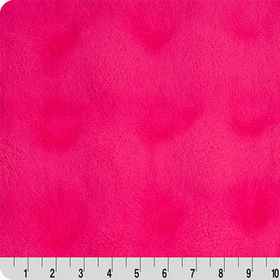 Tissu Luxe Cuddle Powderpuff Pensez Rose - 58" de large