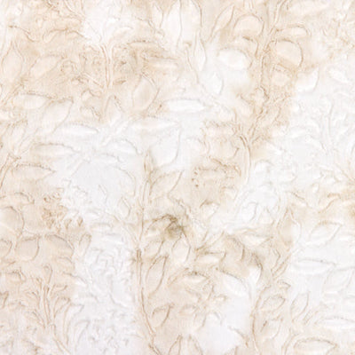 Luxe Cuddle Sorbet Poppy Pearlized Fabric - 58" Width