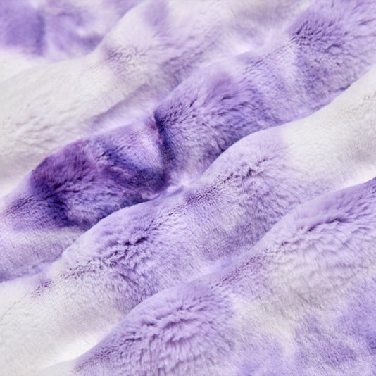 Tissu Luxe Cuddle Sorbet Powderpuff Bellflower - 58"