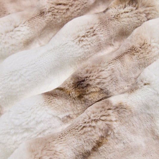 Tissu Luxe Cuddle Sorbet Powderpuff - 58" de large