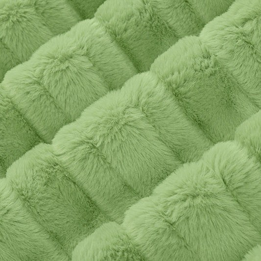 Tela Luxe Cuddle Vienna Basil - 58" de ancho
