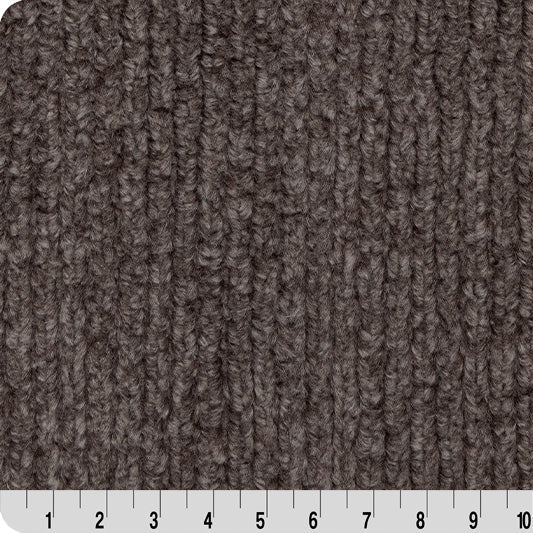Luxe Cuddle Weave Chestnut Fabric - 58" to 60" per Yard