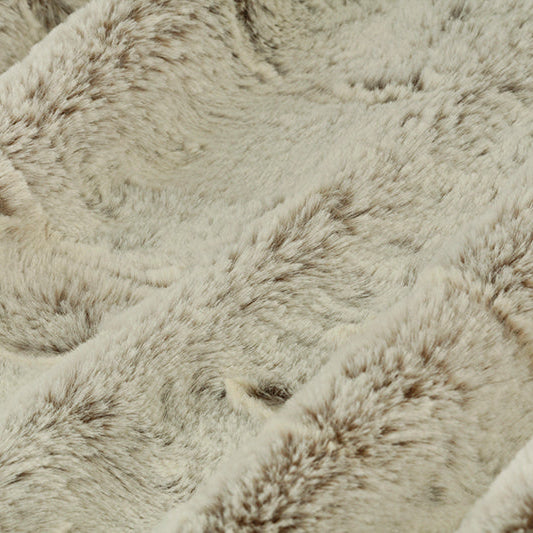 Almond Luxe Cuddle Whistler Fabric - Premium Plush Textile