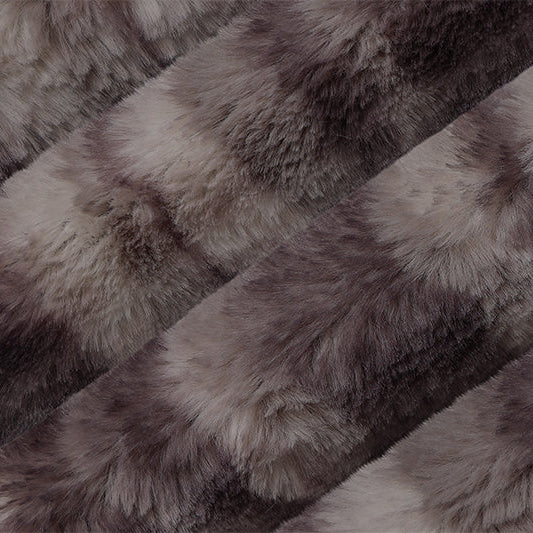 Smokey Skies Luxe Cuddle Wild Bunny Fabric - 58"/60" per Yard