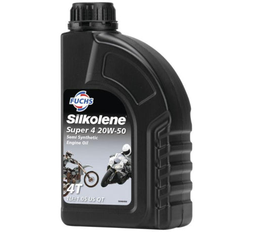 Silkolene Super-4 Oil - 20W50 - 20L
