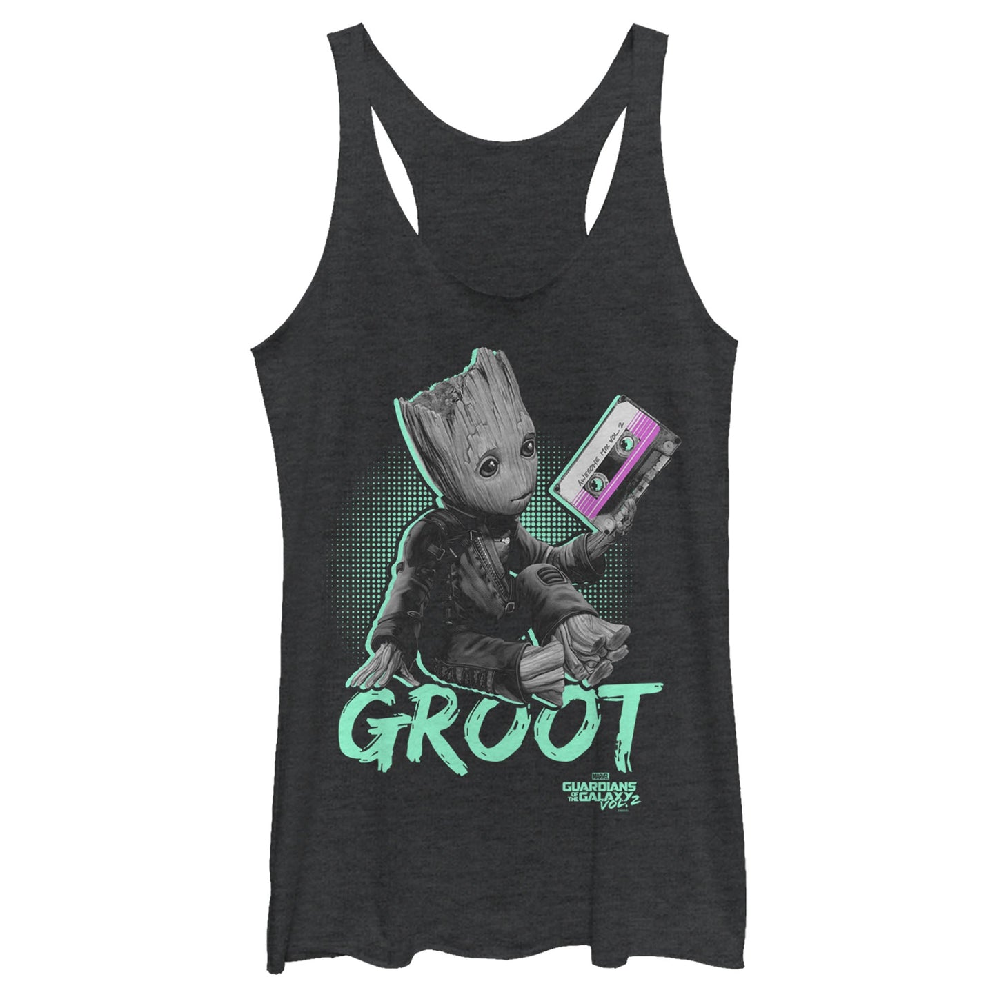 Débardeur Junior Marvel Neon Baby Groot
